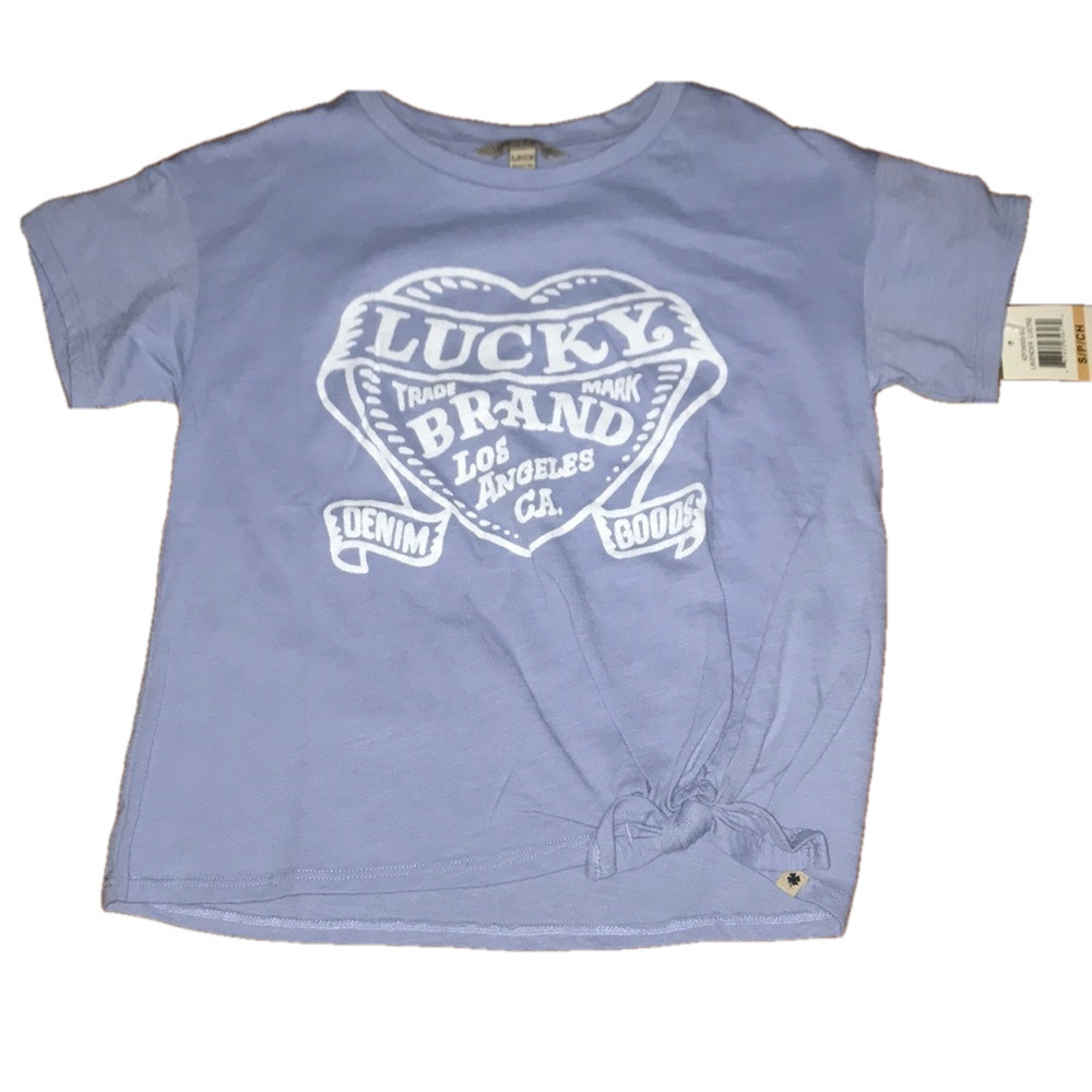 NWT Girl’s small Lucky Brand top